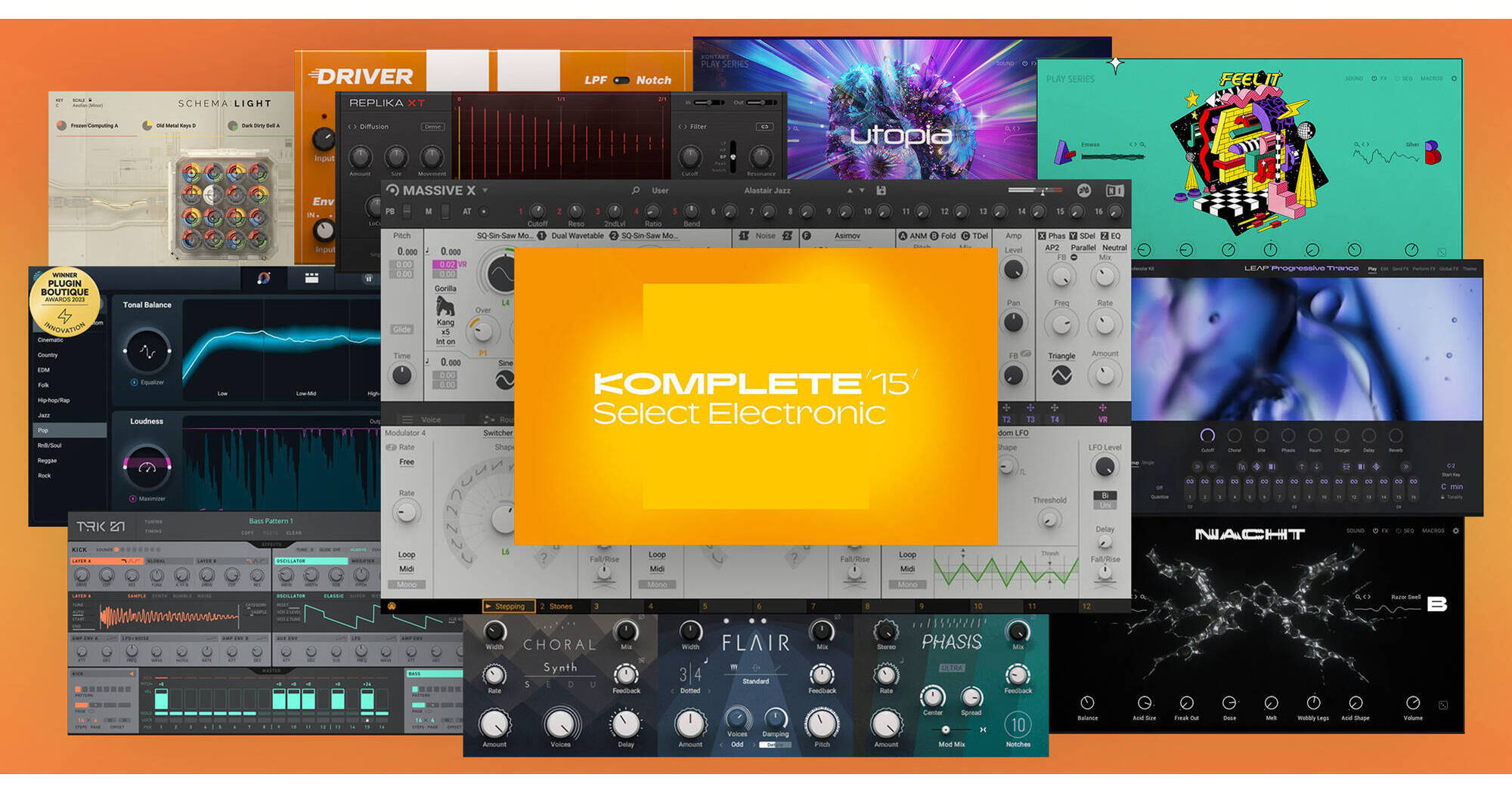 Native Instruments KOMPLETE 15 SELECT Electronic